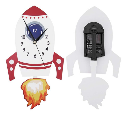 Reloj De Pared Muda De Dibujos Animados De Restokki, Reloj D