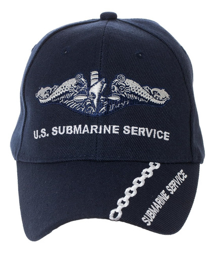 Gorra De Beisbol Oficial Del Servicio Submarino De La Marina