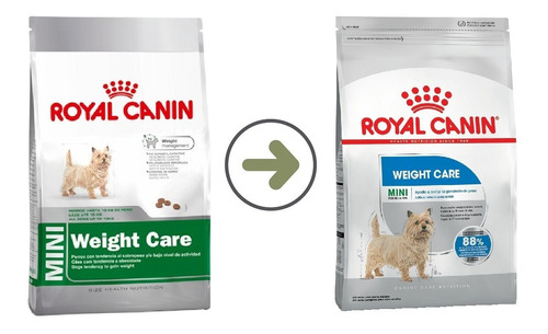 Alimento Perros Royal Canin Mini Weight Care Caniche 1 Kg