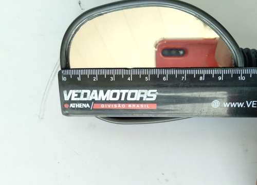Imagem 7 de 9 de Espelho Retrovisor Articulado Mini Modelo Biz 125 ( Par )