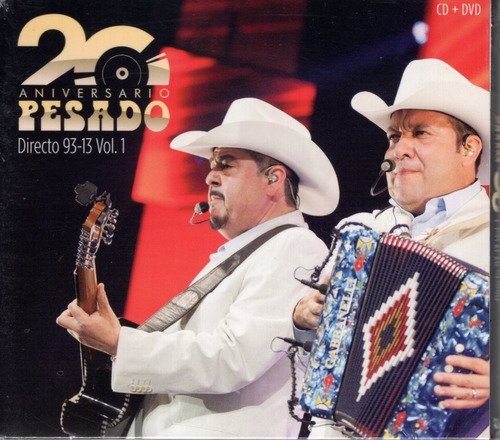 20 Aniversario Directo 93 -13 Vol 1 Pesado Cd + Dvd