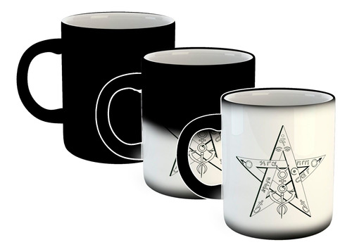 Taza Magica Tetragramaton Amuleto Protector Simbolo