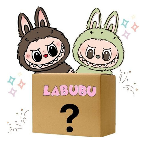 Lbubu 5 Articulos Labubu Kawaii Caja Sorpresa Para Regalo