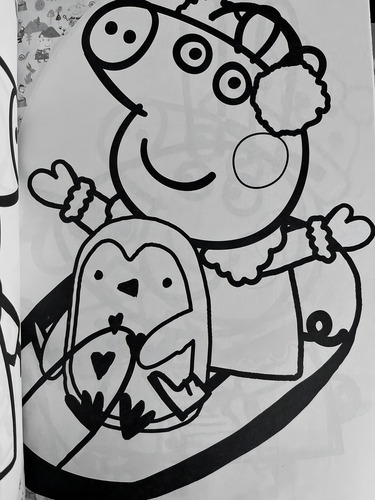 Peppa Pig Coloring Adventures Over 500 adesivos Pinte e brinque com seus personagens favoritos, páginas para preencher com cores: Piggy Greoge Family Friends