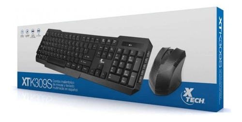 Teclado Y Mouse Inalambrico Logitech Xtech Xtk-310s