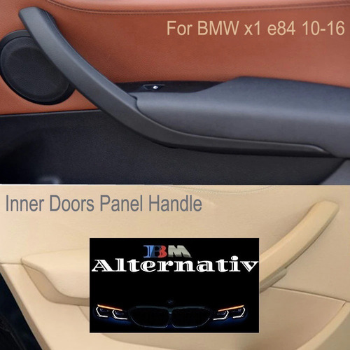 Imagen 2 de 6 de Manija Interior Puerta Bmw X1 E84 Negra Izquierda