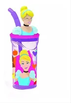 Comprar Vaso Frozen Minnie Con Figura En 3d Tapa Y Sorbete Original