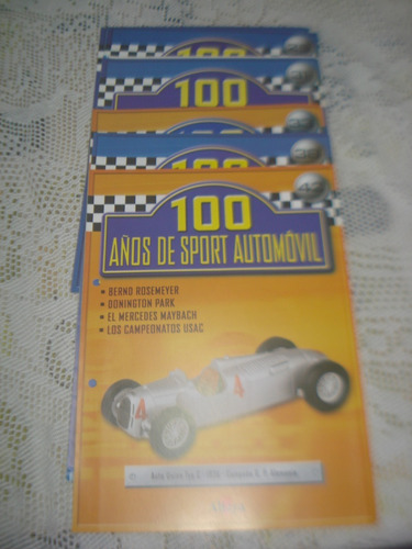 100 Años De Sport Automovil - 6 Revistas - Altaya