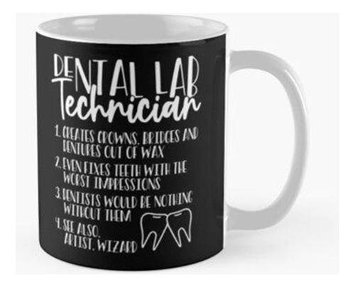 Taza Regalo De Tecnología De Laboratorio Dental De Dentadura