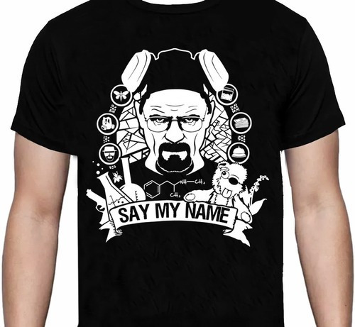 Breaking Bad - Heisenberg Name - Polera - Cyco Records 