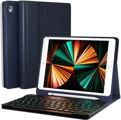 Funda Con Teclado Bluetooth Para iPad - Eveo