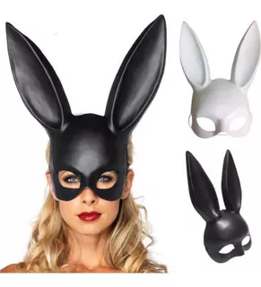 Mascaras Halloween De Conejo Para Fiesta Antifaz Sexy 2 Pcs