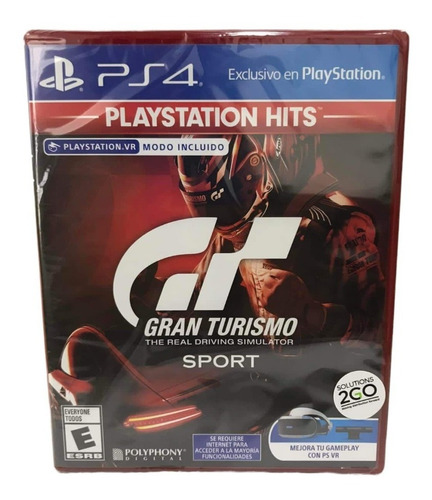 Gran Turismo Sport Play Station4 Ps4 Nuevo Original Y Fisico