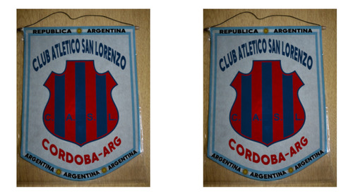 Banderin Chico 13cm San Lorenzo De Cordoba