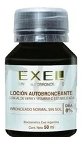 Comprar Loción Autobronceante 8% Sin Color Bronceado Exel 50m X2