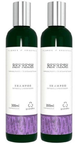 Grandha Refresh Com 2 Shampoo Flores & Vegetais