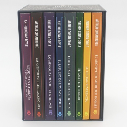 Coleccion Completa Sherlock Holmes - 8 Libros - Conan Doyle