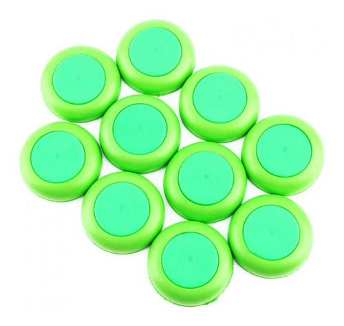 Imagem 3 de 8 de Atacado 10pcs Soft Recarga Disco Verde Para Bala Acessório