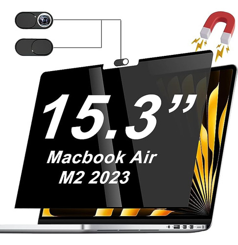 Filtro Pantalla Privacidad Compatible Con Macbook 15 3 Pulga
