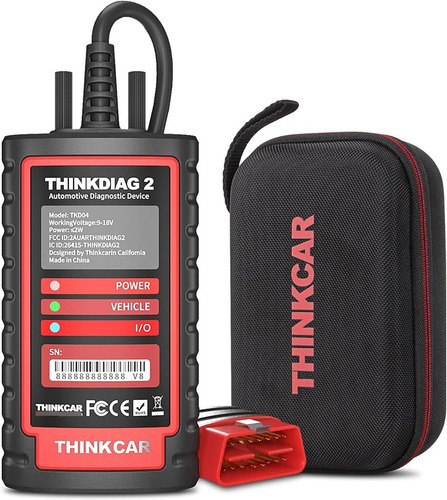 Escáner Automotriz Multimarcas Thinkdiag 2 Motor Caja Abs