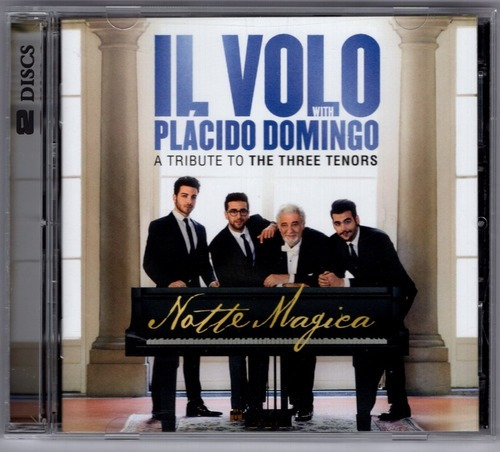 Il Volo Placido Domingo Tribute Three Tenors Disco Cd + Dvd
