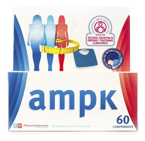 Suplemento En Comprimidos Framingham Pharma Ampk Proteínas/minerales En Caja 60 Un