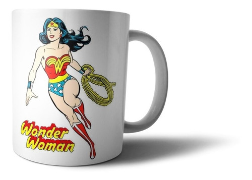  Taza De Cerámica - Mujer Maravilla - Wonder Woman