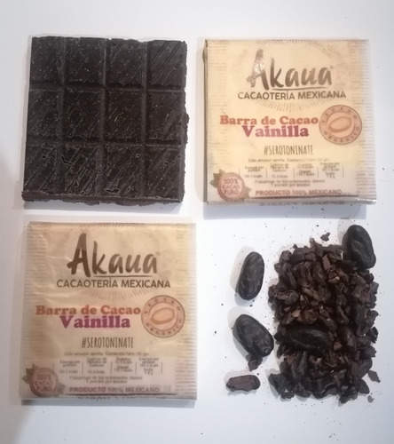 Barra Cacao Puro + Vainilla