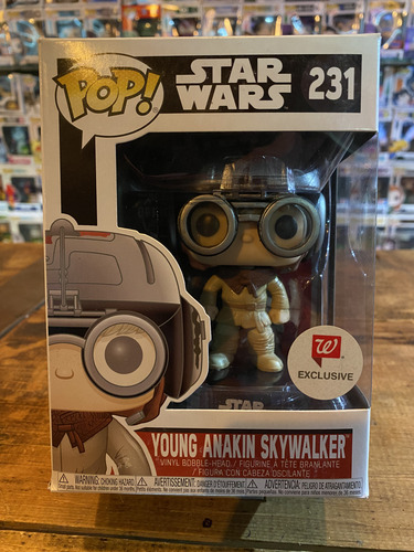 Funko Pop # 231 Young Anakin Skywalker Exclusivo (Usado)