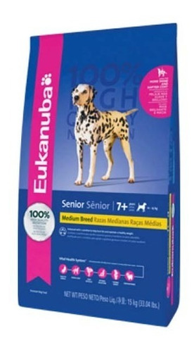 Eukanuba Senior Medium 15kg. Envíos A Todo El País