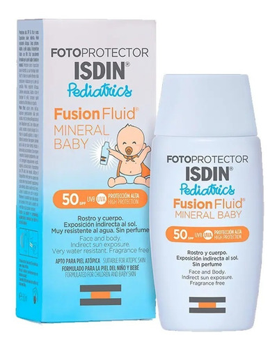 Isdin Fotoprotector Pediatrics Fluid Mineral Fps 50+ X 50ml