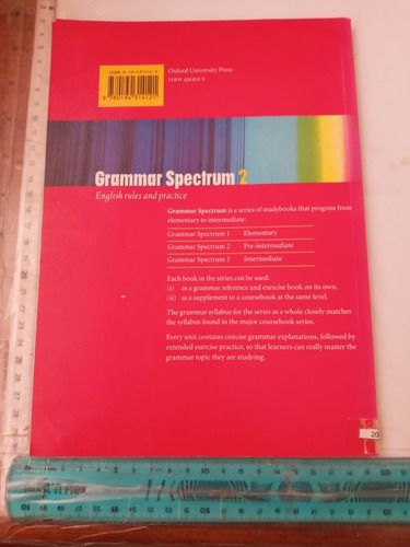 Grammar Spectrum 2 Pre Intermediate With Answers Oxford (us) (Usado)