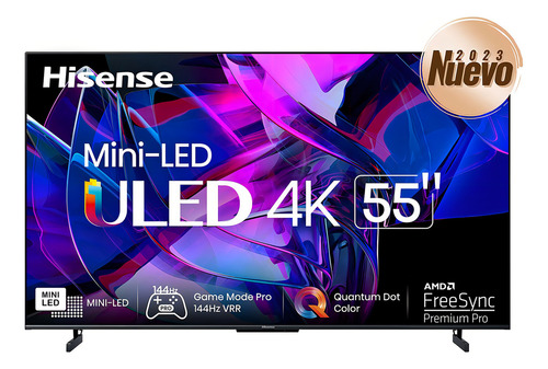 Pantalla 55 , Android, Hisense, 55u7k, Smart Tv, Mini Led (Usado)