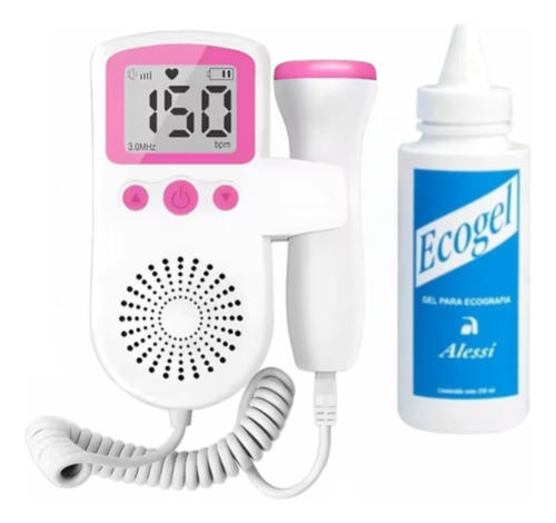 Doppler Fetal Detector De Ritmo Cardíaco De Bebe Ultrasonido