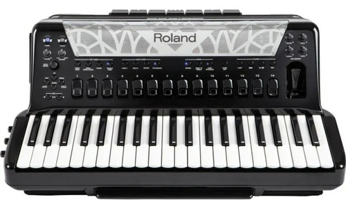 Fr-8x Roland V-accordion Keyboard Type Bk Black 41 Keys 120