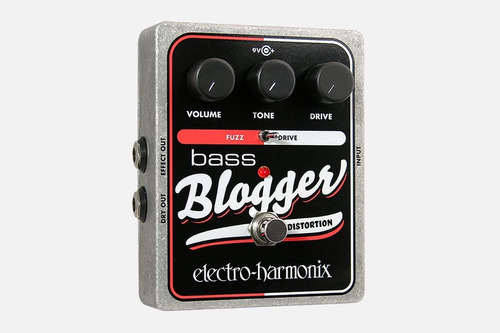Pedal Electro Harmonix Exo Bass Blogger Distortion Overdrive