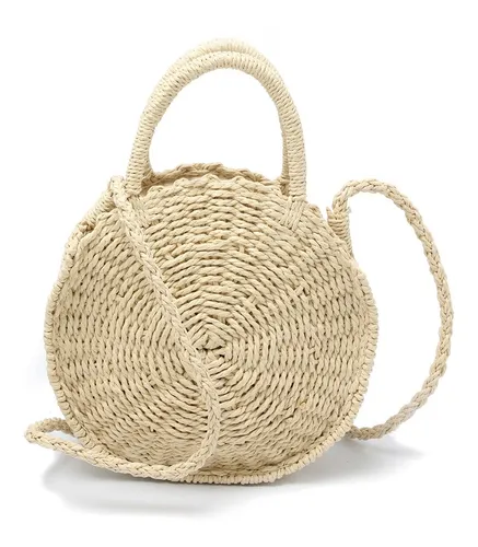 Bolso de playa rafia hotsell