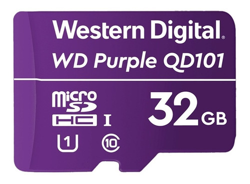 Memoria Microsd Hc Western Digital Purple 32gb Clase 10