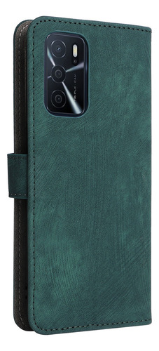 Funda Para Oppo A54s/a16s/a16/a54 4g/a55 4g/a55 5g Funda Tipo Cartera De Piel Con Tapa Para Tarjetero, Soporte