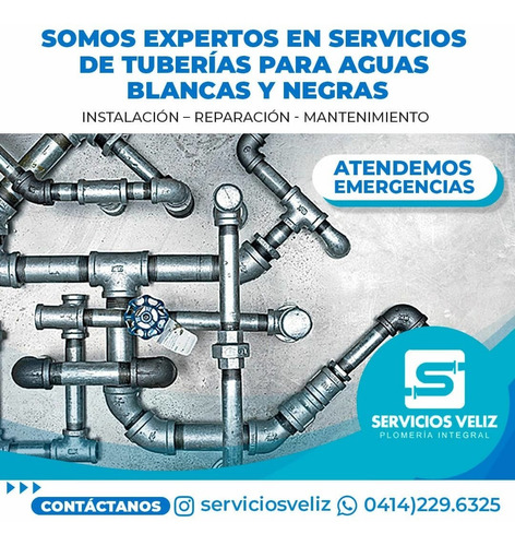 Imagen 3 de 5 de Servicio Plomeria Caracas Destapado 24 Horas 04125438720