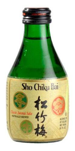Imagen 1 de 4 de Sake Sho Chiku Bai Clásico (vino De Arroz) 180ml