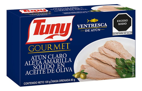 Tuny Ventresca De Atun En Aceite De Oliva 120 Gr