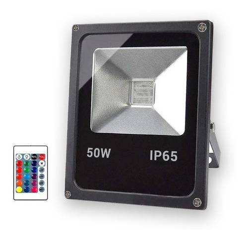 Reflector Foco Rgb Led 50w Ip65 - Calidad Garantizada Unilux