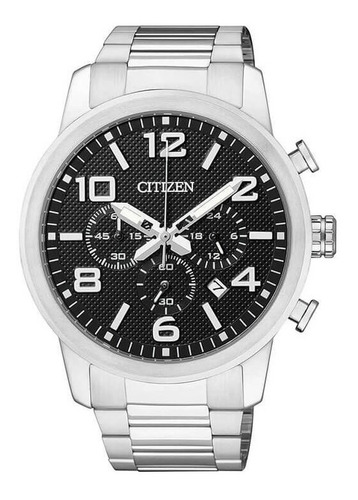 Reloj Hombre Citizen An8050-51e  Crono Agente Oficial Mj