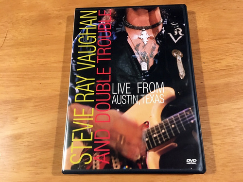 Stevie Ray Vaughan Live From Austin Texas Dvd Usa Original