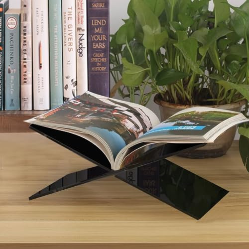 Soporte Acrílico Para Libros Sk, Tamaño Grande, 6 X 12 X 6 C