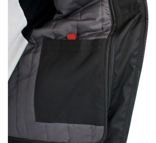 Imagen 3 de 6 de Campera Abrigo Desmontable Negro Azul Blanco Samurai Monaco