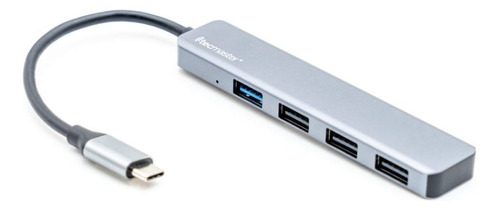 Hub Tipo-c Usb 4 Puertos Para Macbook Notebooks Tecmaster