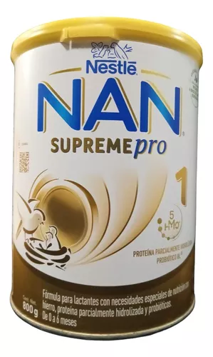 Fórmula Infantil NAN 1 Supreme Pro, 2 pzas. 800 gr + 400 gr.