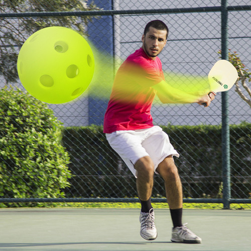 - Pista De Pickleball Con 26 Hoyos Para Interiores, 12 Para